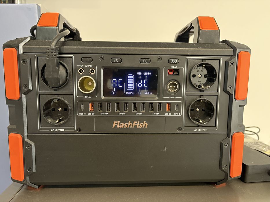 Зарядна станція FlashFish F132/1000Вт/1048Вт*ч/LiFePo4