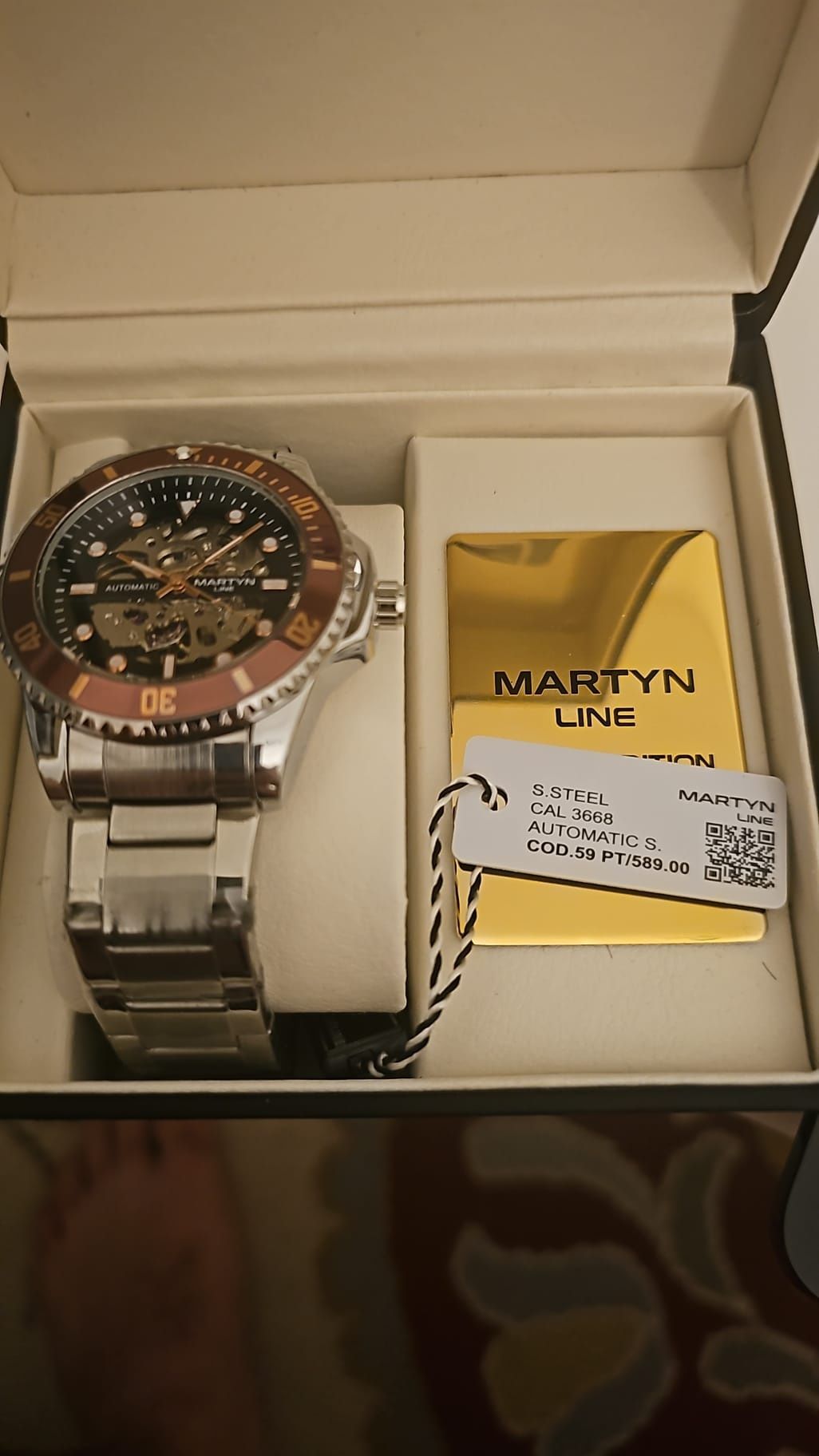 Relógio Martyn Line