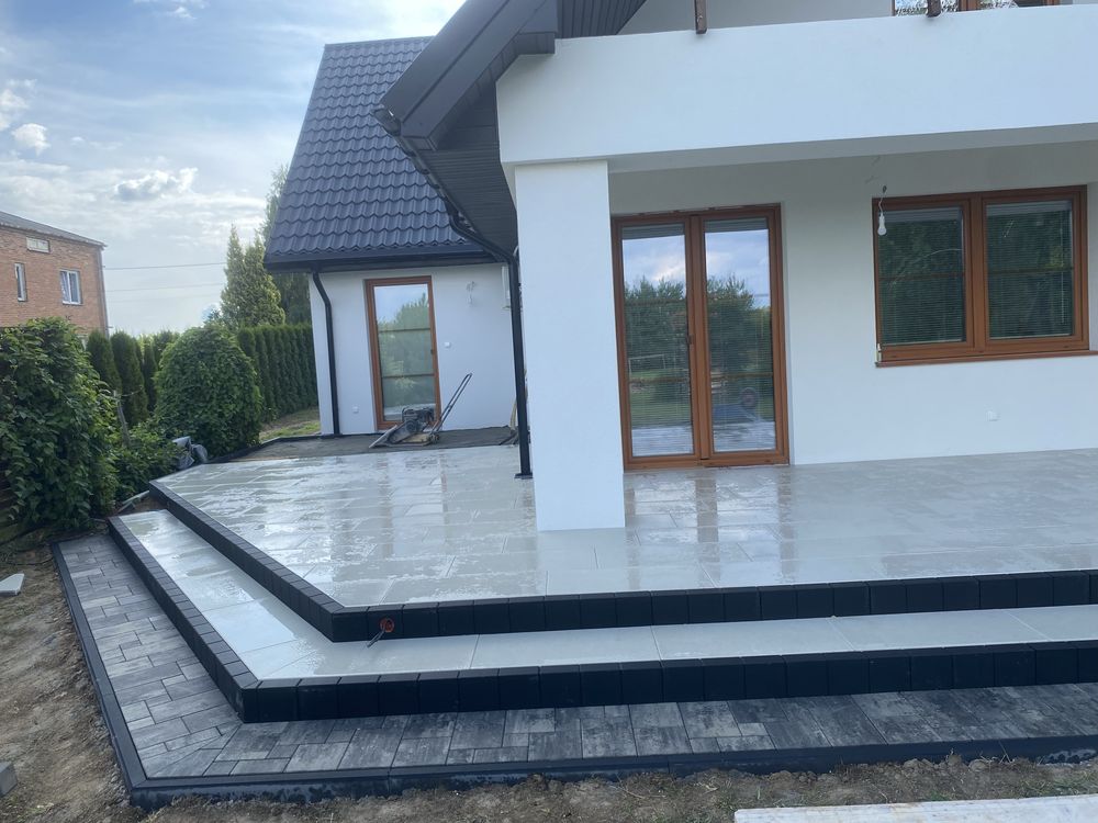Układanie kostki brukowej