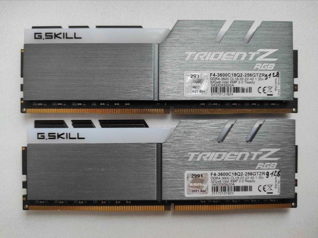 Пам'ять в комп DIMM DDR4 Kit 64 Gb = 2 x 32Gb PC4-28800 3600 МГц