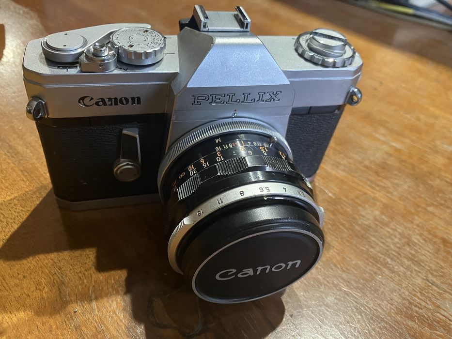 Wspaniały Canon Pellix legendarna lustrzanka analogowa