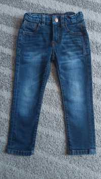 Spodnie jeansowe ZARA, chlopiec, skinny fit, roz 104