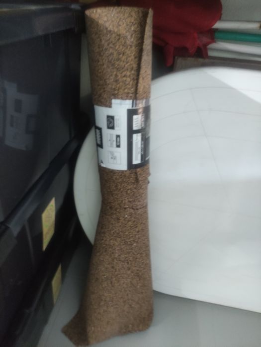 Rolo de cortiça para chão flutuante