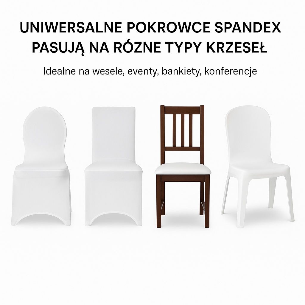 Pokrowce na krzesła sprzedaż super cena