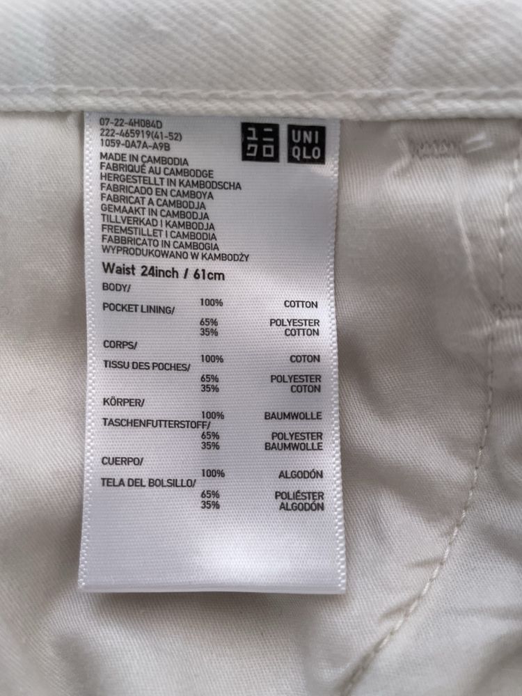 Ексклюзивна джинсова спідниця Uniqlo