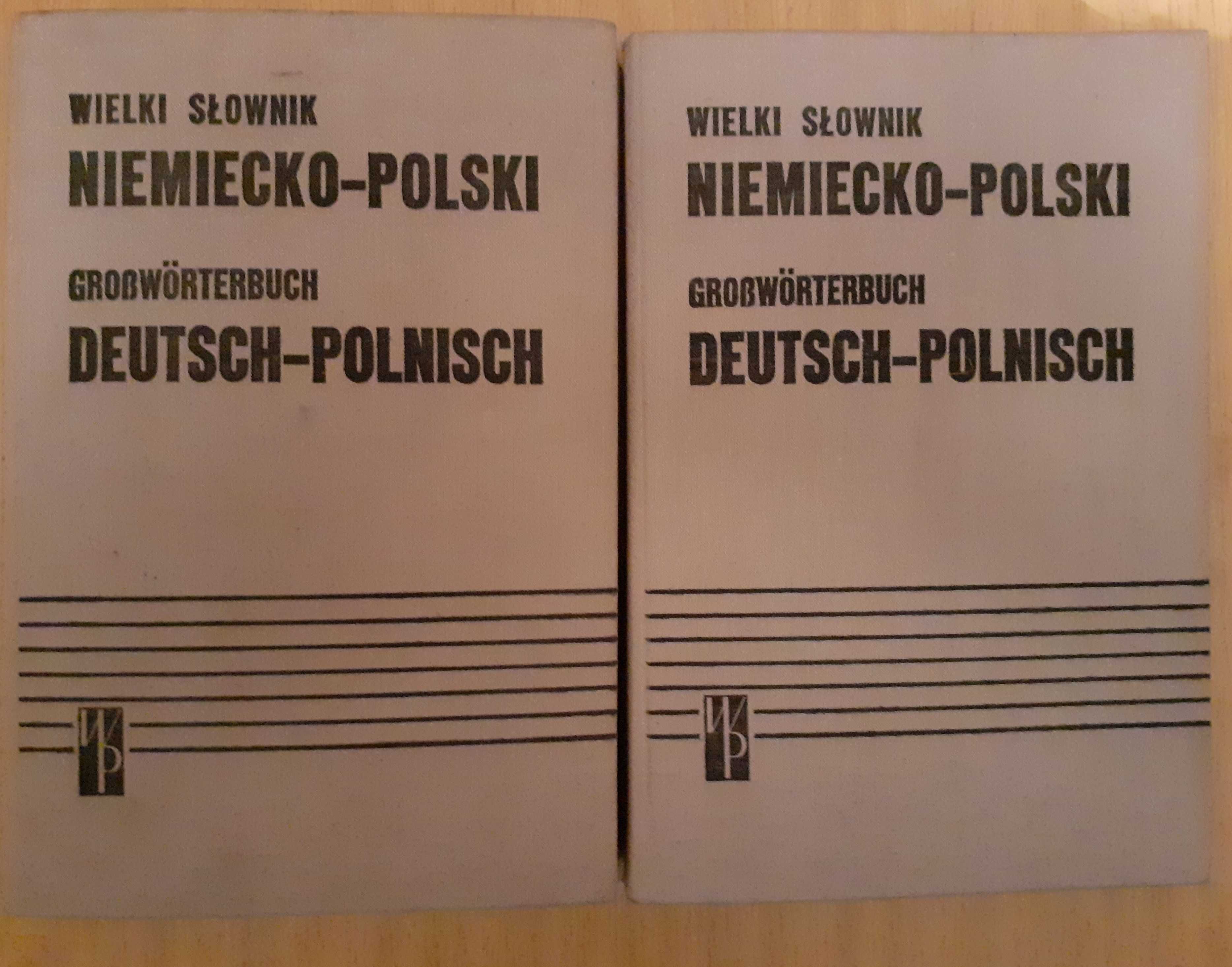 Wielki slownik niemiecko - polski