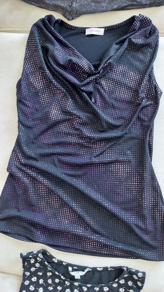 Bluzeczki_eleganckie topy na imprezę rozm.36