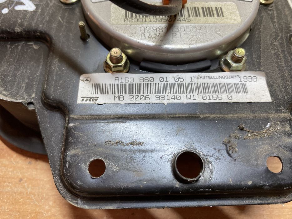 Подушка безопасности в дверь Mercedes ML-Class W163