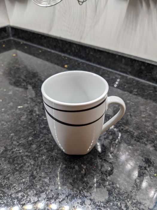 Caneca de Chá Branca