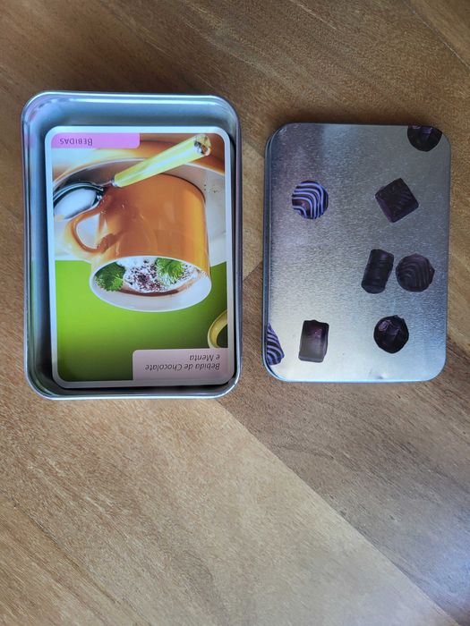 Caixa Receitas Chocolate