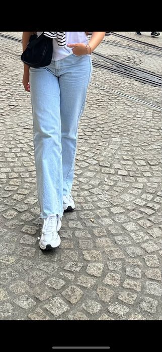 Джинси Zara широкі обхват талії 80, стегон 104, довжина 110