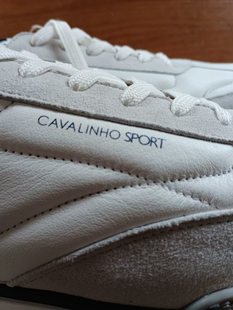 Sapatilhas Cavalinho Sport todas em pele nr 44