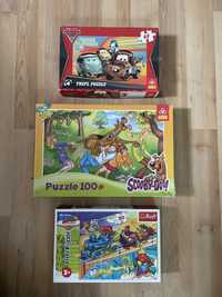 Puzzle Cars, Scooby Doo i Super Zings