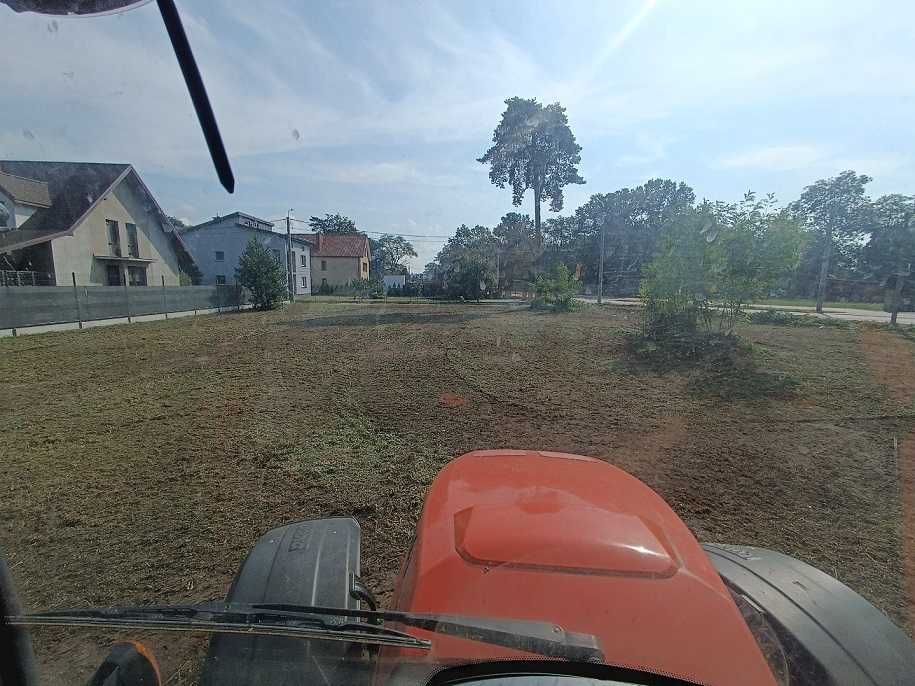 Koszenie karczowanie mulczer czyszczenie równanie działek rębak