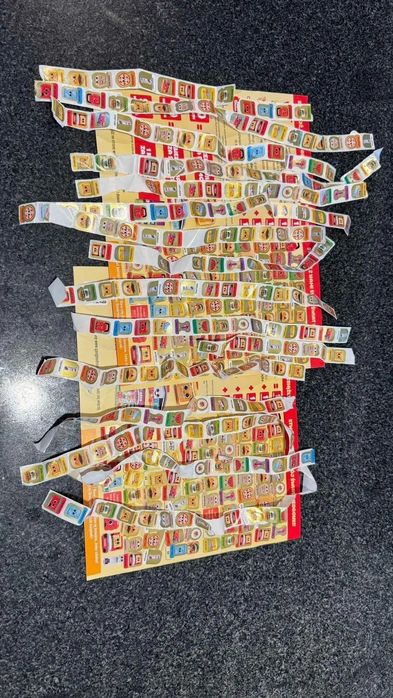 Naklejki z biedronki