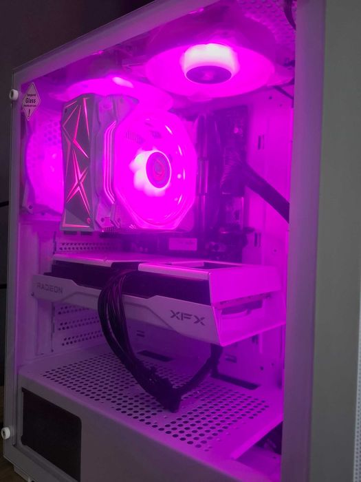 Ryzen 7 5700X | RX 9060XT | NOWY | ARGB | BIAŁY | Komputer do Gier