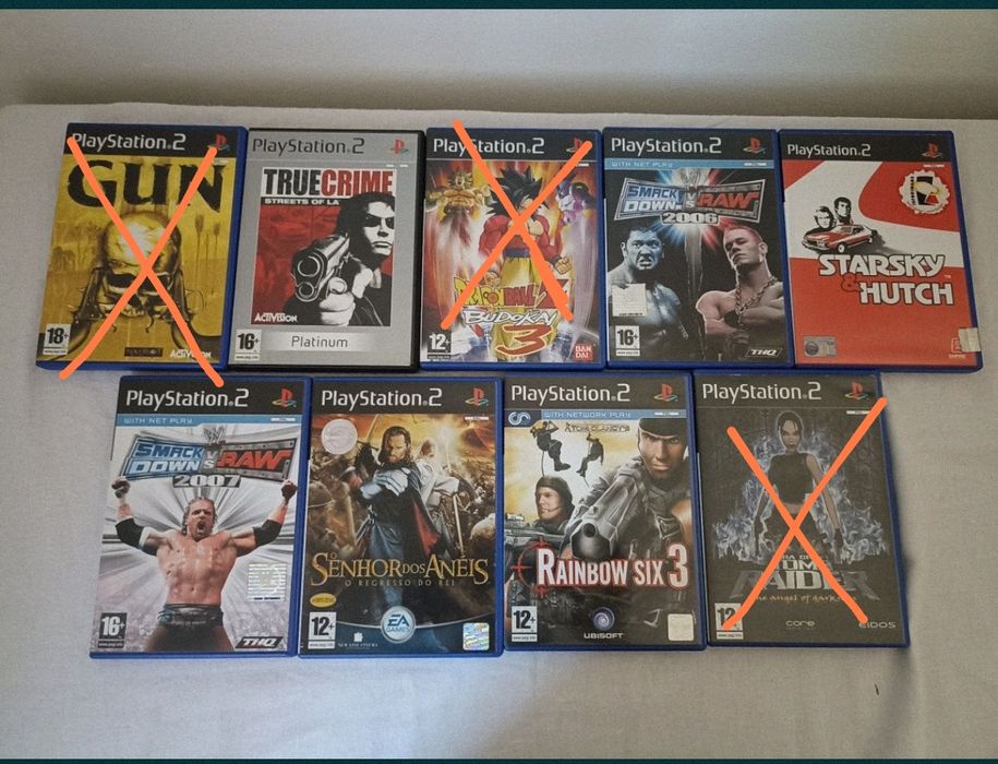 Vendo jogos playstation 2