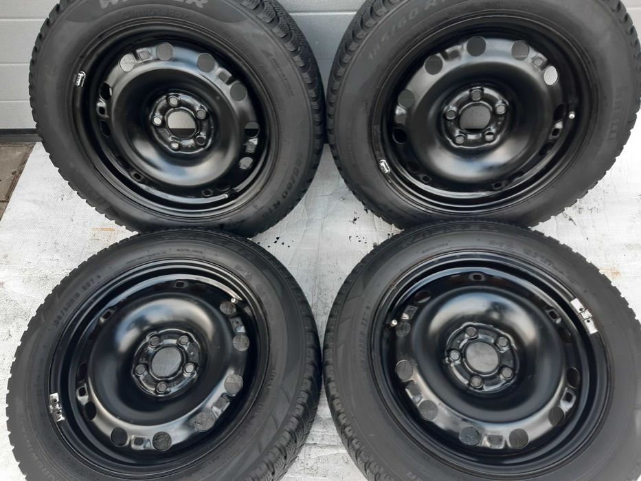 Koła zimowe 15 VW polo golf 4 skoda fabia seat ibiza et38 5x100