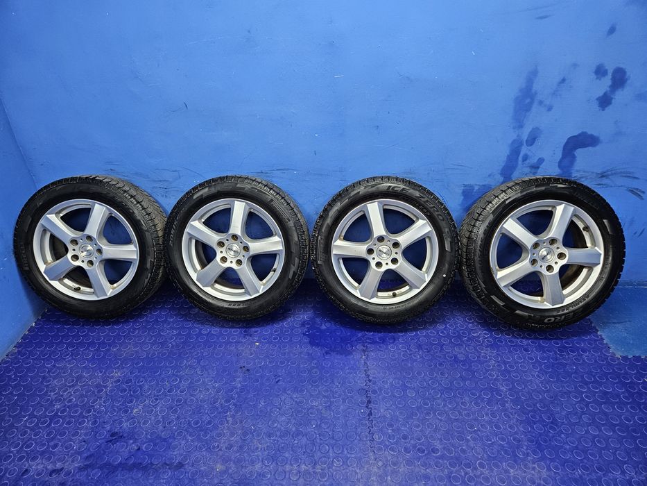 FELGI aluminiowe 16" ENZO 6.5" OPEL 5x115 205/55 Pirelli zimowe ET42