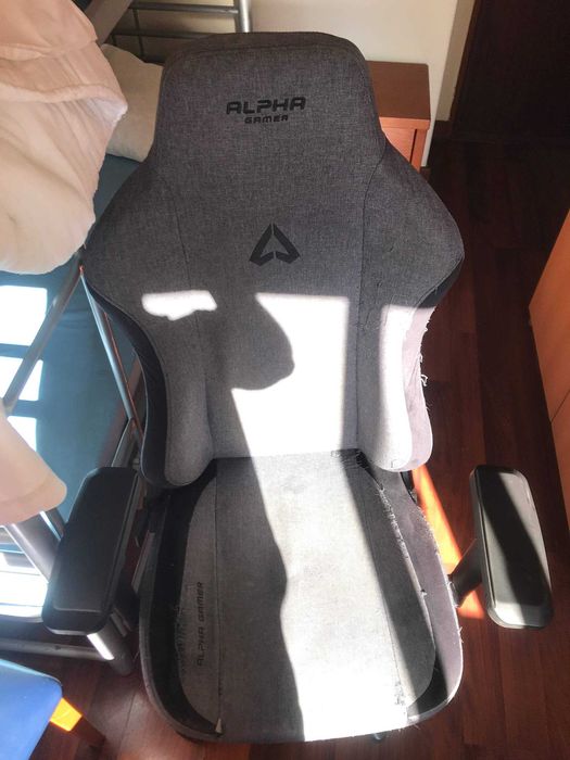 Cadeira Gaming Alpha Gamer - Funcional com sinais de uso