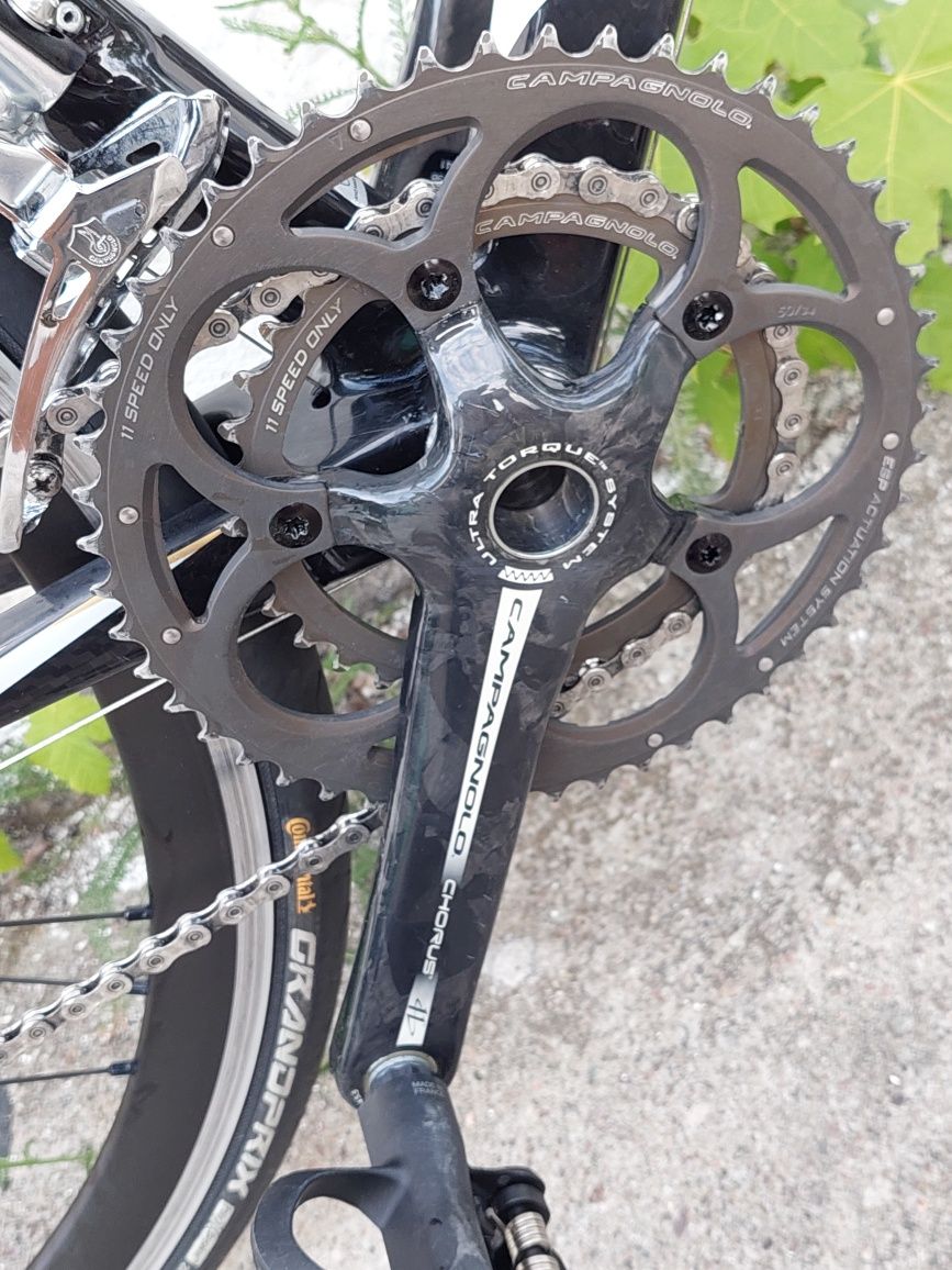 Rower Kolarzówka szosa  campagnolo record  carbon