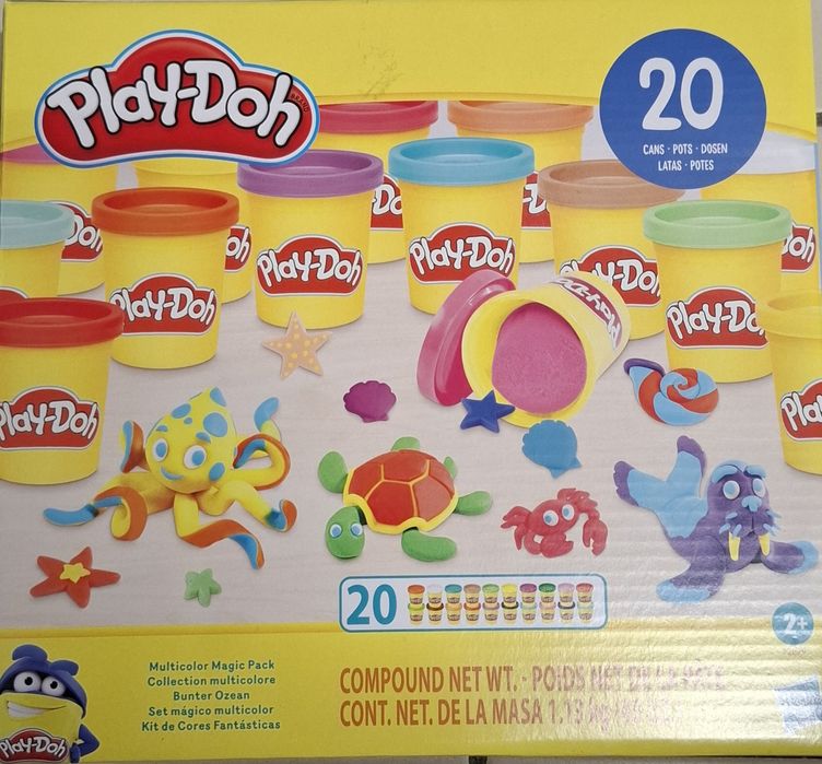 Play-Doh Ciastolina Plastelina Modelina Morski zestaw