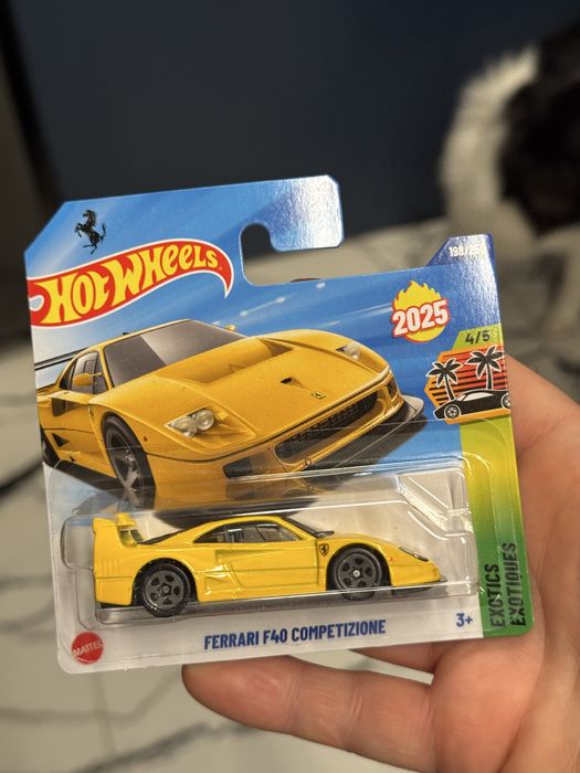 Hot Wheels Ferrari F40 Competizione ideał pierwsze wydanie Scuderia