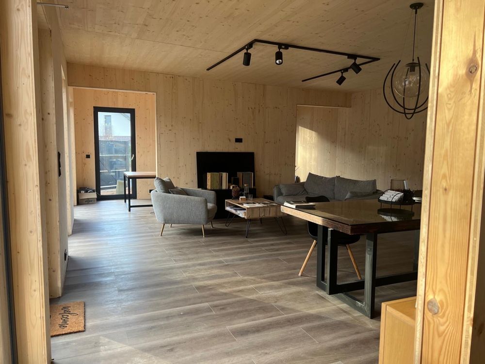 DOM modułowy Caloroczny mieszkalny 80 m2 - 5 modulow