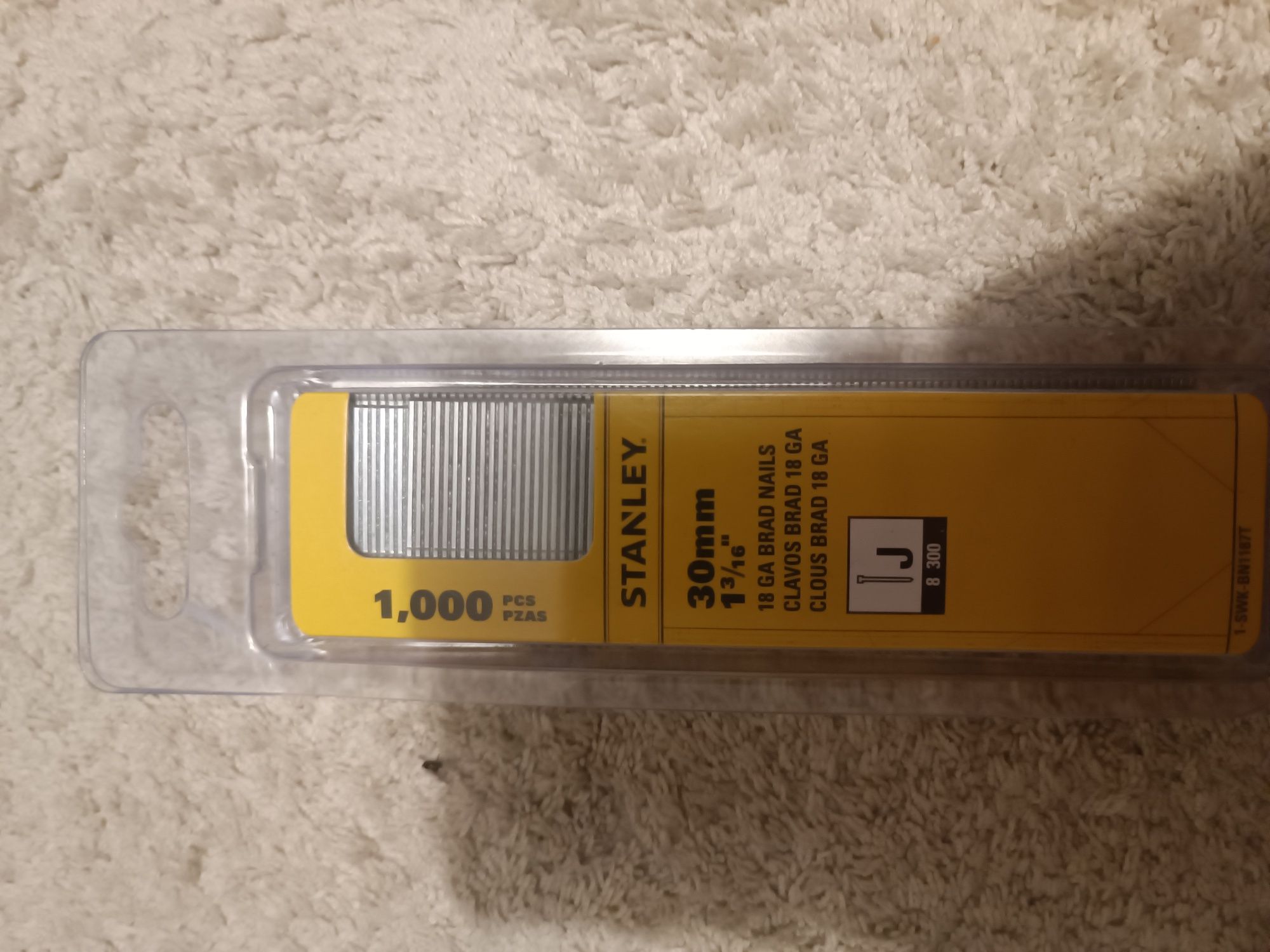 Stanley gwoździe 30mm