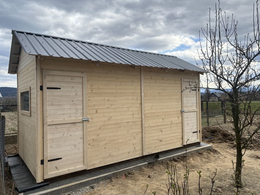 Kurnik 5x2,3 x 2,5 m wys deska pioro wpust