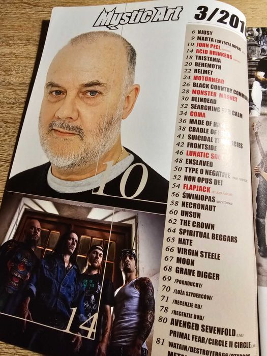 Mystic Art Nr 53 3/2010 - Coma, Acid Drinkers, Type O Negative