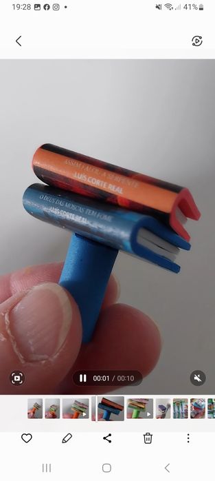 Toppers para lápis ou caneta com livros personalizados, de 3,5€