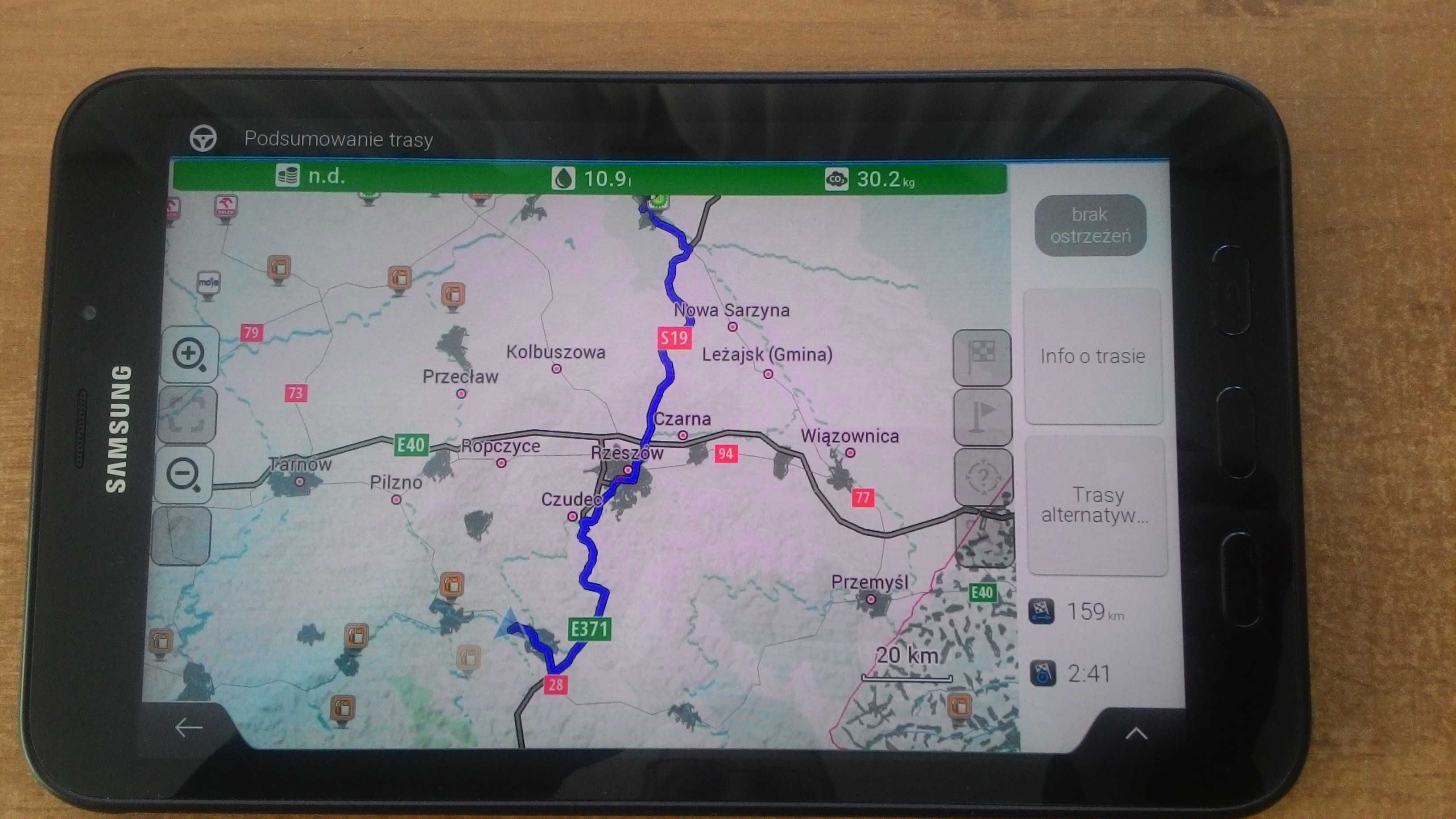 Tablet SAMSUNG GALAXY ACTIVE IGO Truck  aktualizacja map nawigacji GPS