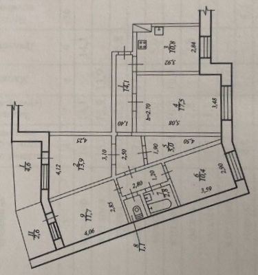 Продам 4-х ком Тополь-3, Запорожское шоссе