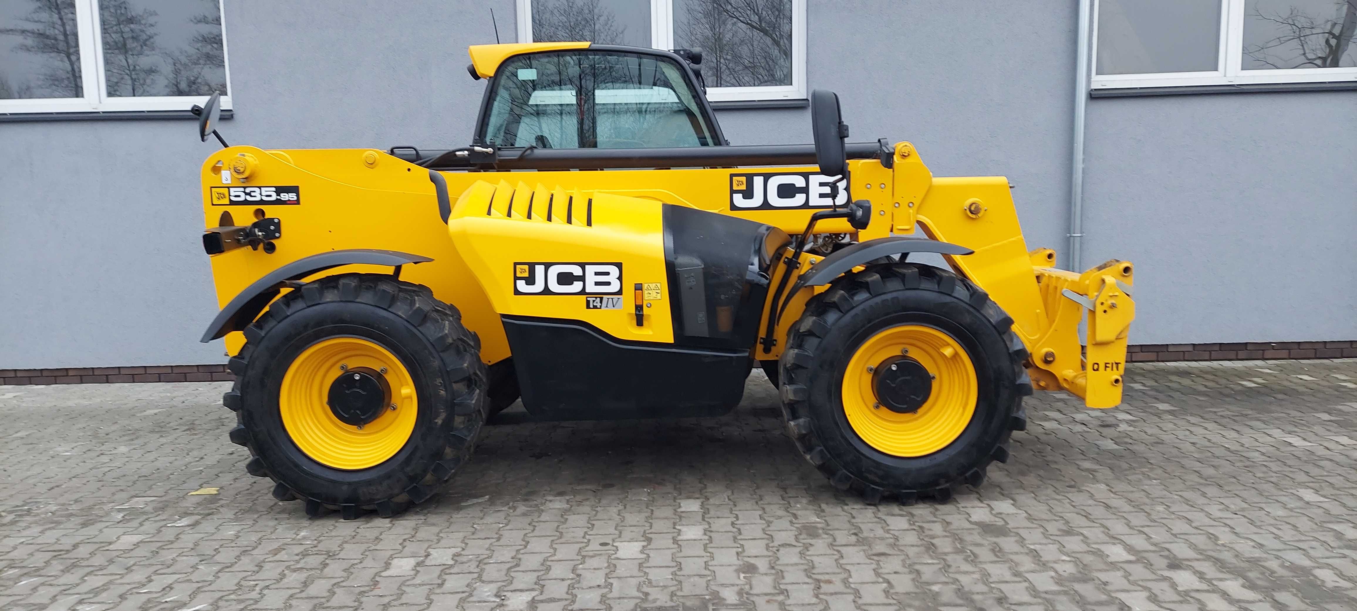 WYNAJEM ładowarek teleskopowych JCB MERLO MANITOU CAT Usługi ładowarką