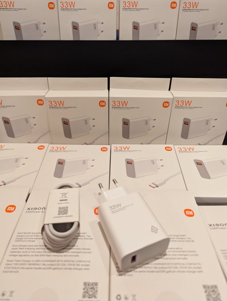 Зарядка Xiaomi 33 вт + кабель type C