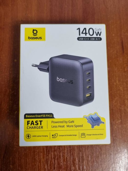 Зарядний пристрій Baseus EnerFill FH11 GaN 140W