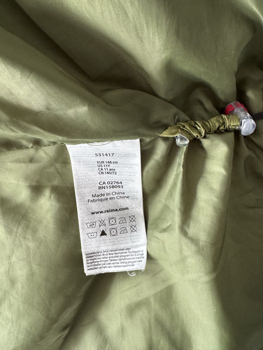 Пухова парка куртка REIMA на зріст 148