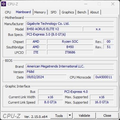 Ryzen 5500, B450 Aorus Elite V2, 32GB DDR4 3200MHz Trident Z