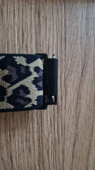 Pasek do zegarka panterka 22mm