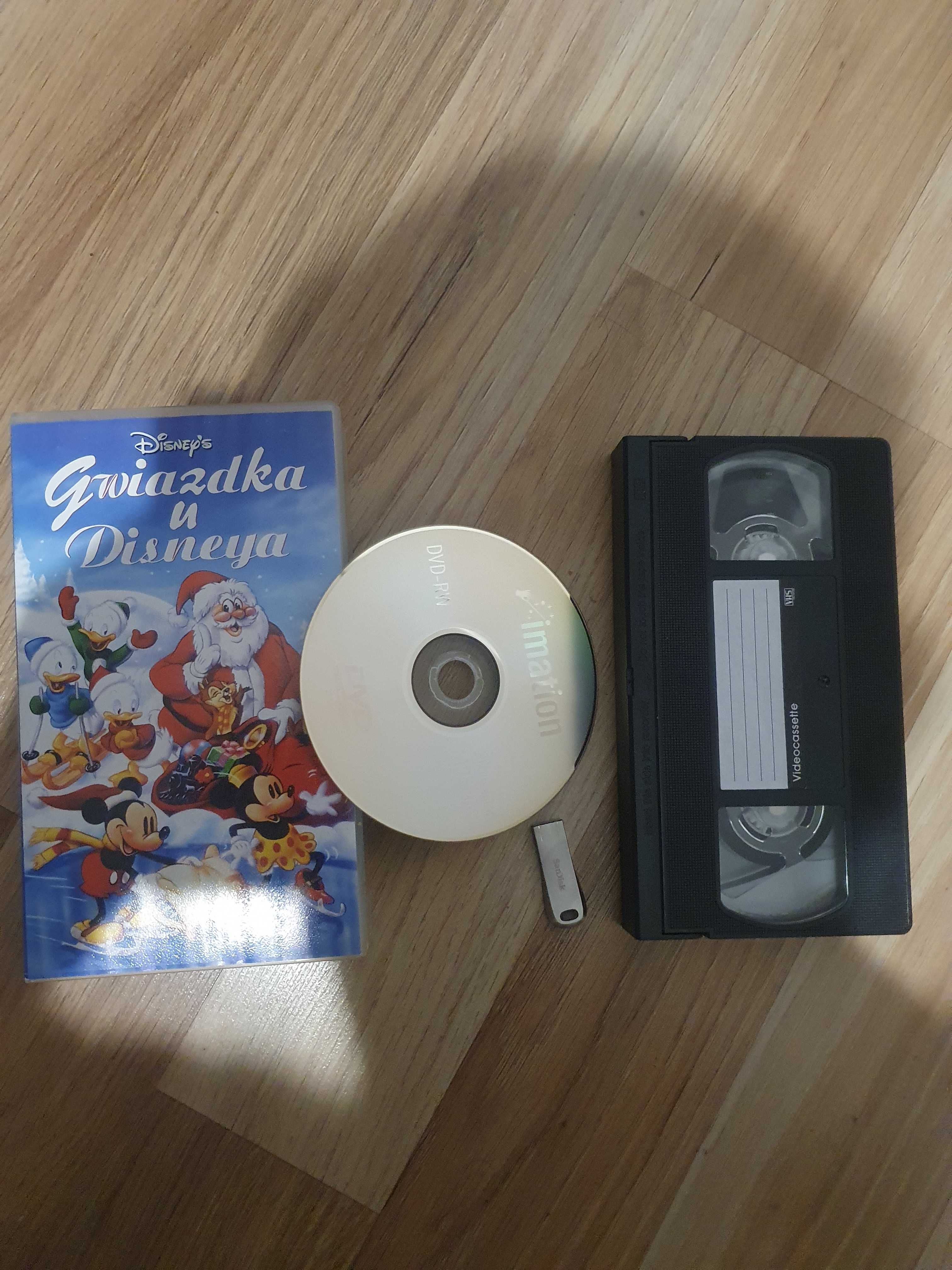 Przegrywanie kaset vhs na dvd lub pendrive