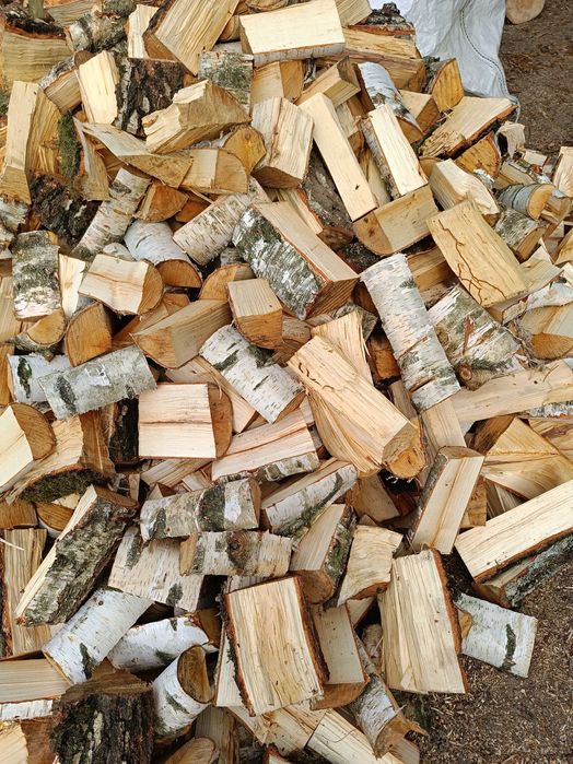 Drewno kominkowe / opałowe - Brzoza , METRY UKŁADANE