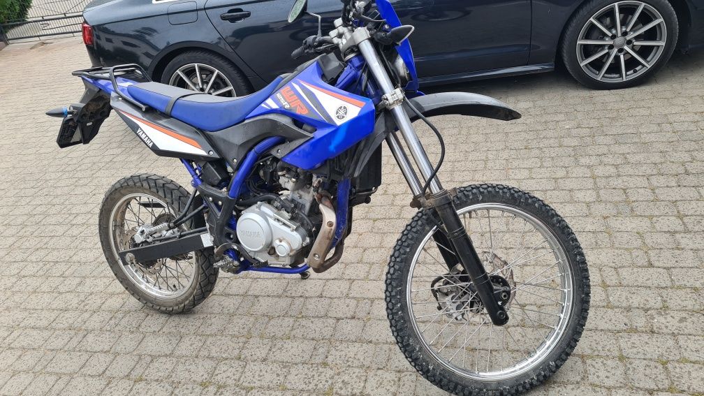 Yamaha wr125,kat B, zarejestrowany