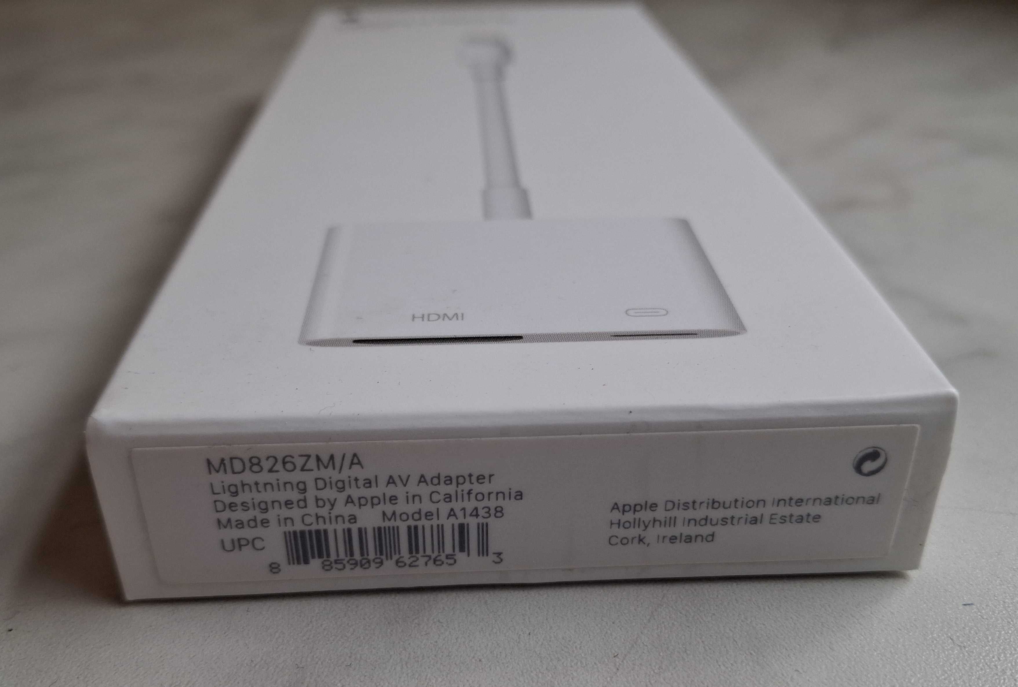 Oryginalna Przejściówka Apple Lightning na Cyfrowe AV HDMI