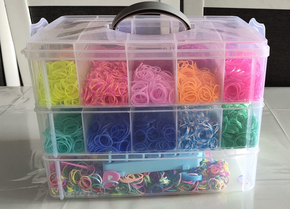 Gumki do robienia bransoletek Zestaw XXL 15000szt.
