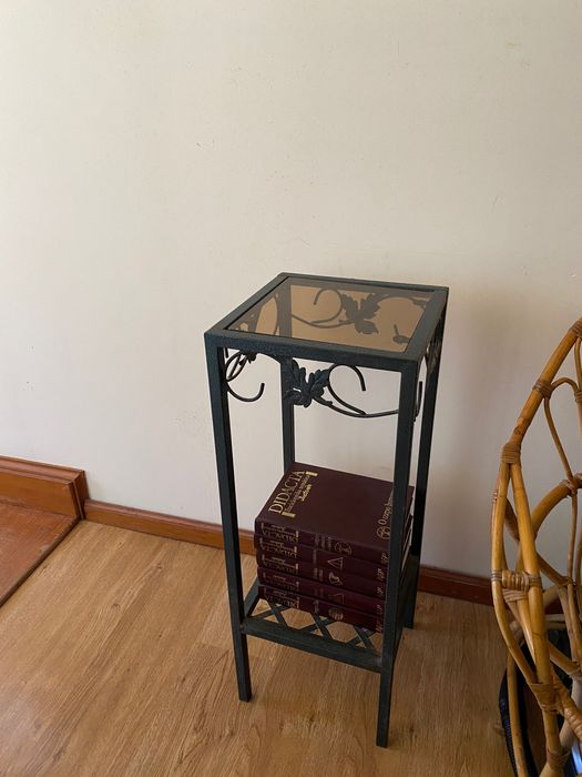 mesa decorativa rústica