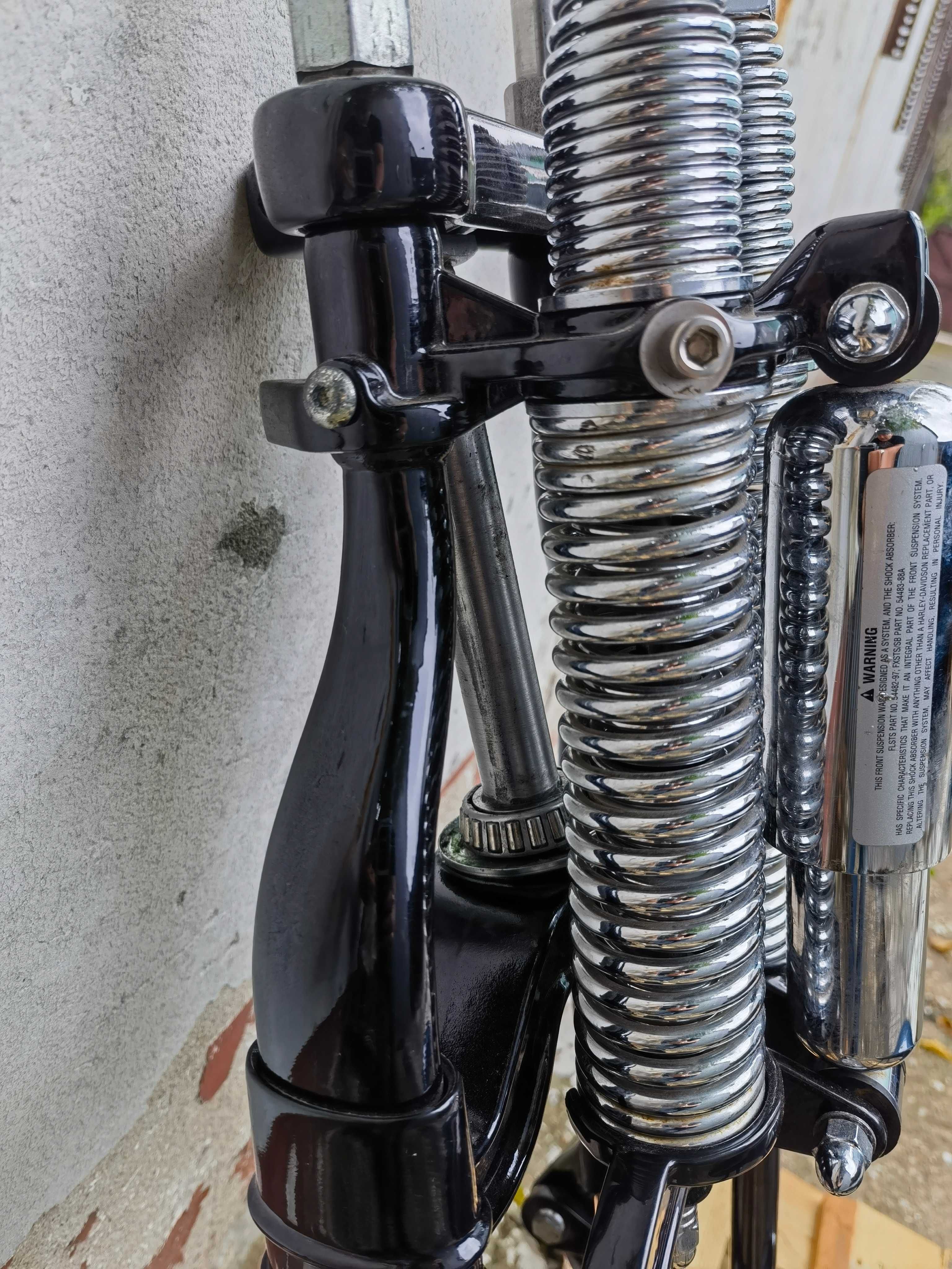 Harley Davidson FLSTS springer zawieszenie plus błotnik