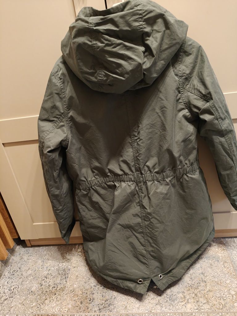 Parka 164 na 4 pory roku / jak nowa !