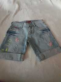 Spodenki jeans rozmiar XS