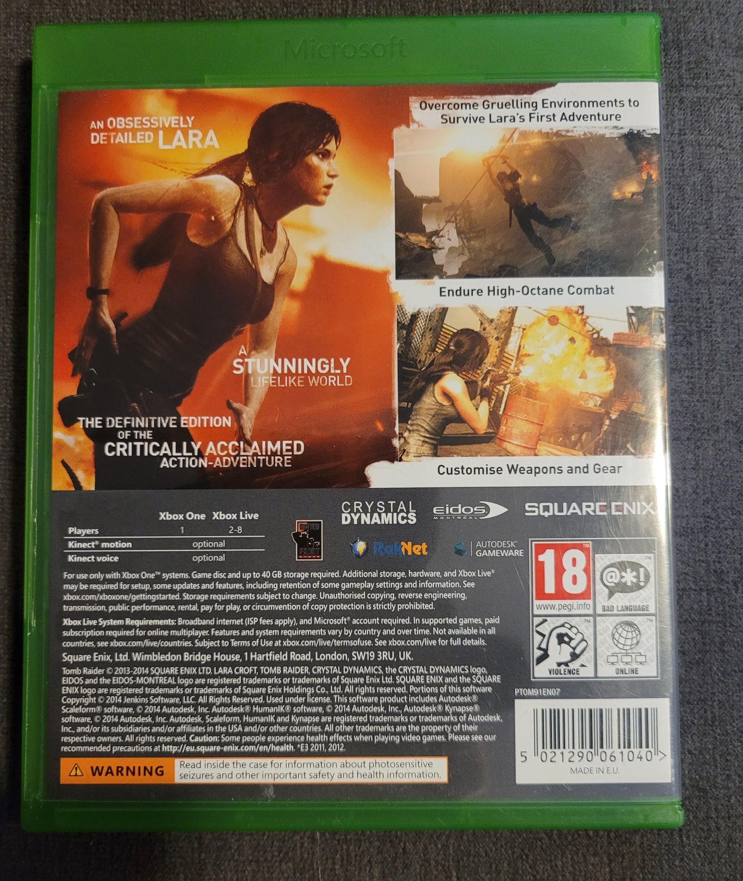 Tomb Raider Definitive Edition PL XBOX ONE